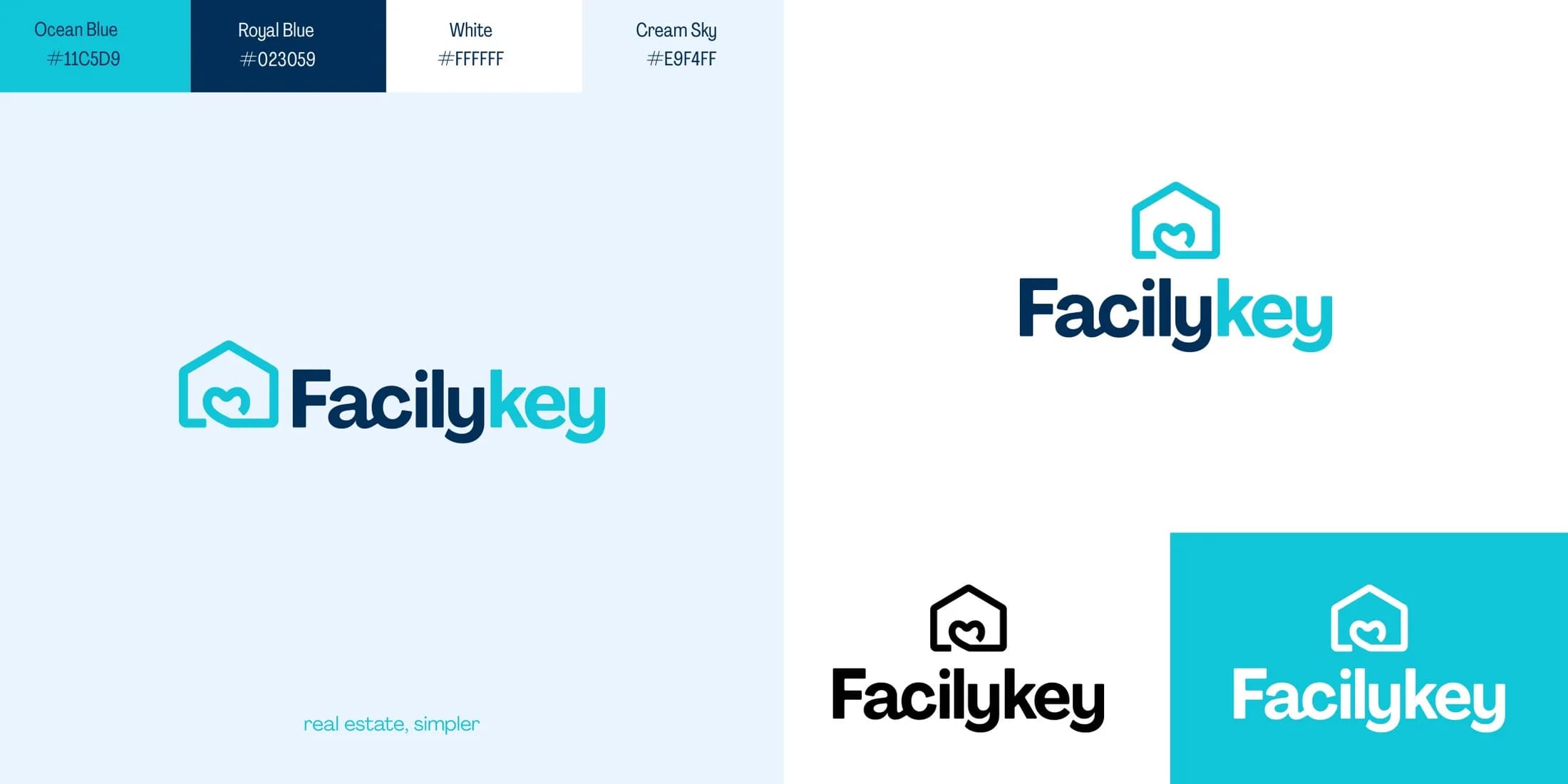 Facilykey — Brand guidelines: logo & colour palette