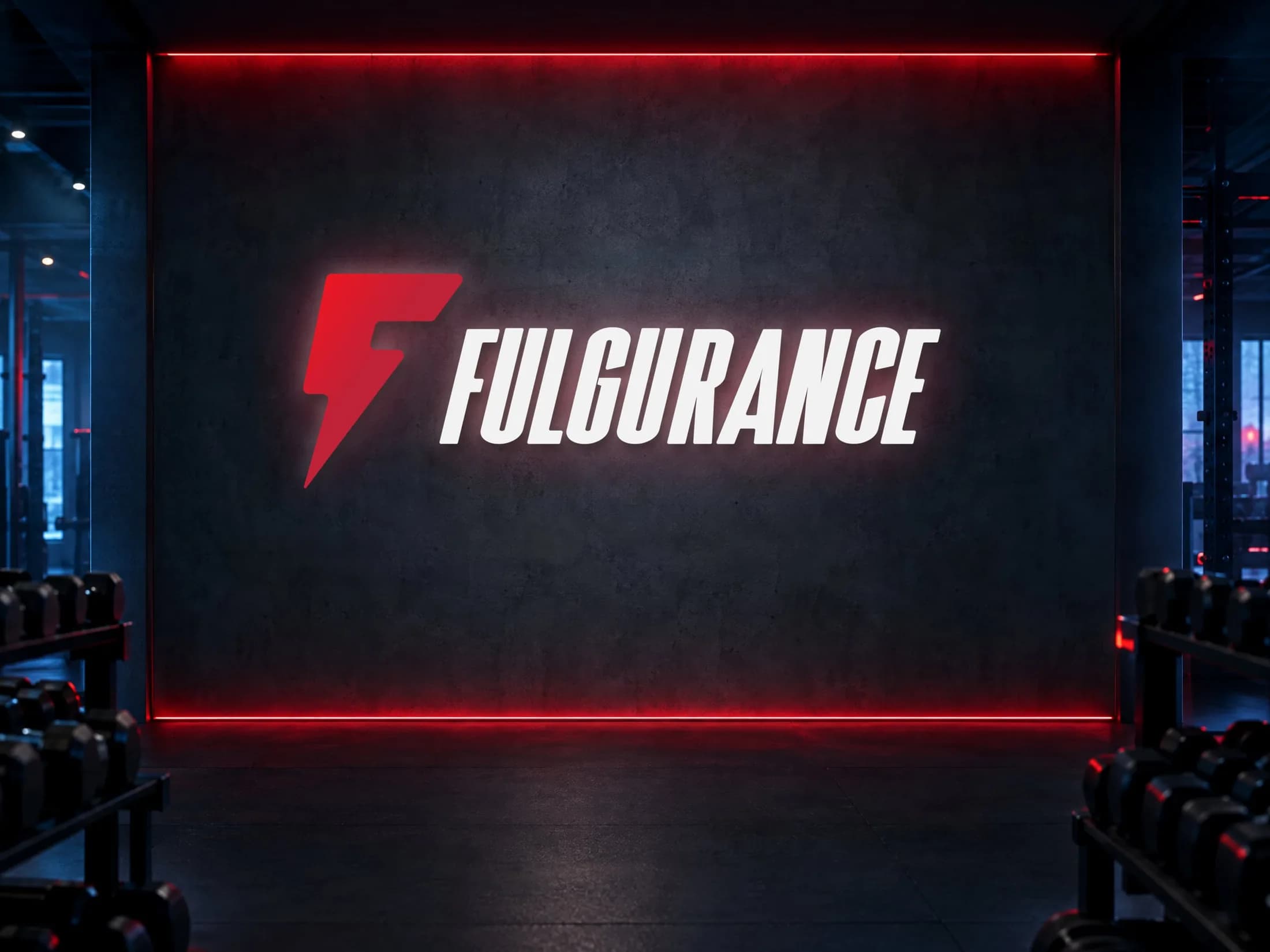 Fulgurance — Logo, studio signage