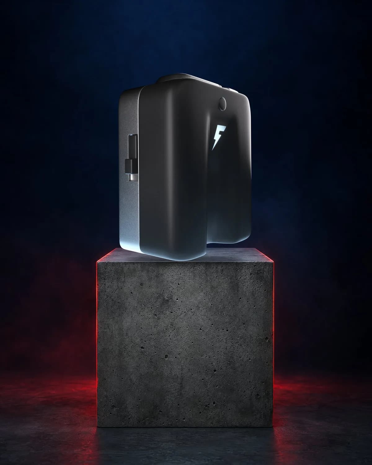 Fulgurance — Control unit, 3D render
